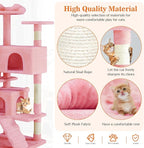 Sweetcrispy 54-Inch Cat Tree Tower – Multi-Level - Image 2