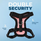 Voyager Escape-Proof Step-in Lock Cat Harness & 5ft Neoprene-Handle Leash Set - Image 2