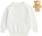 Simplee kids Baby Girl Knit Sweater - Image 5