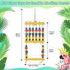 Bird Toys, Parrot Chew Swing Toy - Image 2