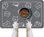 YCT Cat Food and Water Mat for Pets by YCT