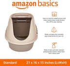 Amazon Basics No-Mess Hooded Enclosed Cat Litter Box - Image 2