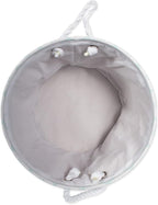 Bone Dry Pet Storage Collection Lattice Paw Print, Small Round - Image 2