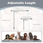 BWOGUE Pet Dog Cat Seat Belts, Car Headrest Restraint Adjustable Safety Leads - Image 4
