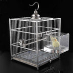 Hanging Bird Bath Cube Bird Bathtub Bath Shower Box Bowl Cage Accessory - Image 5