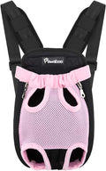 Pawaboo Pet Carrier Backpack, Adjustable Pet Front Cat Dog Carrier Backpack by Pawaboo