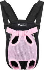 Pawaboo Pet Carrier Backpack, Adjustable Pet Front Cat Dog Carrier Backpack by Pawaboo
