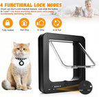 Smart Cat Door for Interior & Exterior, RFID Cat Pet Door - Image 2