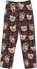 Custom Pajamas Pants Plaid Personalized Funny PJ Pant Design by YourCustomGiftsChoice