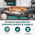 Furhaven Orthopedic Dog Bed for Large Dogs w/ Removable Bolsters & Washable - Image 5