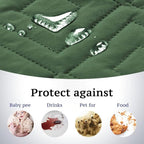 H.VERSAILTEX Reversible Chair Cover Furniture Protector Anti-Slip Couch Cover - Image 3