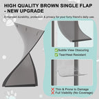 Sliding Glass Pet Door Insert, Easy Install Aluminum Doggy Door - Image 3