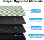 Checkered Dog Food Mat, Absorbent Leak-Proof Pet Feeding Mat, Quick Dry Cat - Image 6