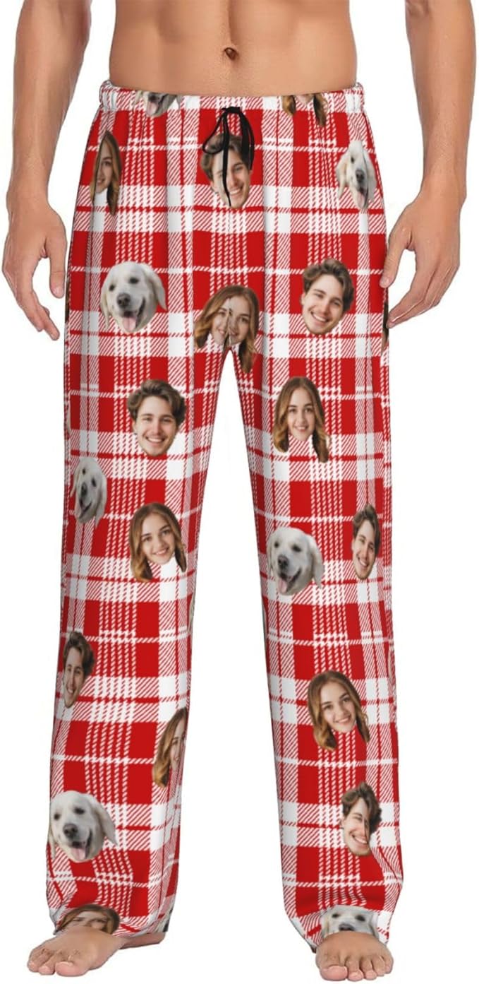 Personalized Pajama Pants For Men Women Custom Pajama Pants by Unknown