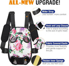 Pawaboo Adjustable Dog Carrier Purses, Pet Front Cat Travel Bag Dog Carrier - Image 4