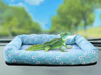 Bearded Dragon Travel Carrier, Lizard Car Hammock, Small Animal Carrier Bed - Image 4