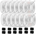 24 Pcs Cat Fountain Replacement Filters：12 Pack Replacement Filters by Redoso
