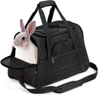 kathson Rabbit Travel Carrier Bag Airline Approved Pet Pocket Breathable Mesh by kathson