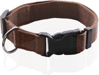 Adjustable Nylon Dog Collar, pet Collar 1 Inch 3/4 Inch 5/8 Inch Wide, by TAIDA