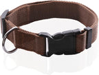 Adjustable Nylon Dog Collar, pet Collar 1 Inch 3/4 Inch 5/8 Inch Wide, by TAIDA