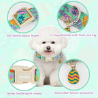 Easter Dog Collar for Small Dogs, Adjustable Green Small Dog Collar - Image 3