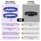Leather Cat Collars for Boy Girl Cats - Image 5