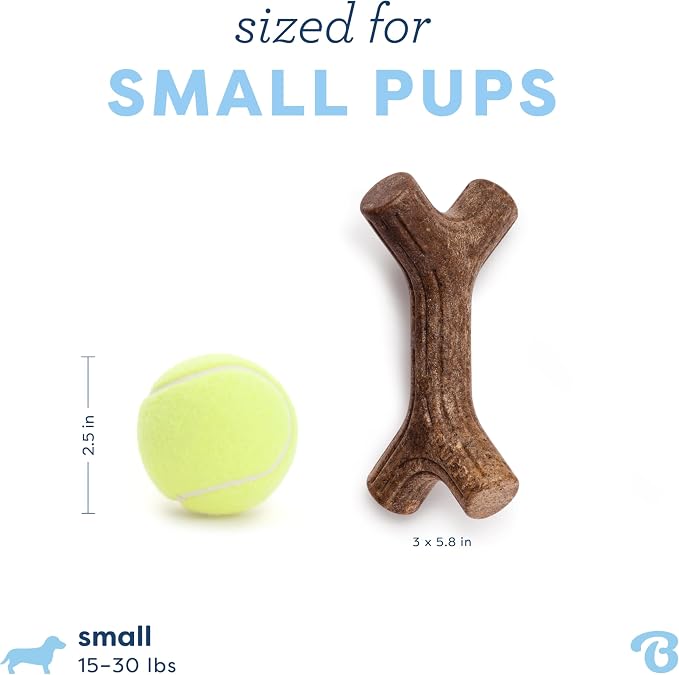Benebone Puppy Maplestick Dog Chew Toy, Made in USA, Real Maple Wood Flavor - Image 4