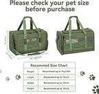 Petsfit 19x12x12 Pet Carrier for Large Cats, Soft-Sided Small Dog Travel Carrier - Image 4