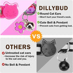 Cat Collar Breakaway with Bells, Small Cat Collar with Bow - Image 7