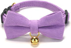 2 Pack Soft Corduroy Cat Collars - Image 2