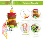 YUEPET 4 Pack Bird Shredder Toys Small Parrot Chewing Toys Parrot Cage Foraging - Image 6