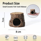 Aquarium Decor Cave Betta Fish Aquarium Accessories Ornaments Hiding Cave - Image 2
