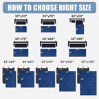 Smiry Waterproof Dog Bed Cover Blanket 40x80, Soft Reversible Pet Blanket - Image 6