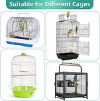 Bird Cage Seed Catcher, Seed Catcher Guard Net Cover, Parrot Nylon Mesh Net - Image 6
