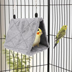 Wontee Bird Nest House Warm Bird Bed Hanging Hammock Snuggle Hut - Image 4