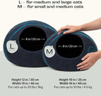 MEOWFIA Cat Cave – Premium Felt Cat Bed - Image 2