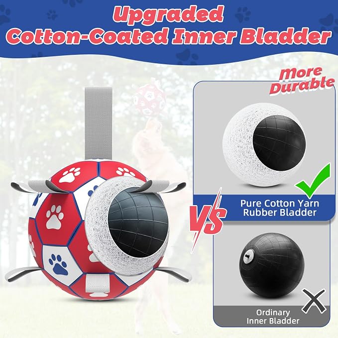 Diman Premium Dog Toys Ball, Interactive Dog Toys - Image 3