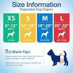 Pet Soft Disposable Male Dog Wraps - Image 5