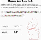 2 Pack Cotton Breakaway Cat Collars Set - Image 7
