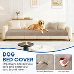 Waterproof Couch Covers for Pets, Waterproof Dog Bed Cover, Anti-Slip Soft Dog - Image 6