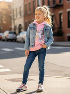 WELAKEN Sweatshirts for Girls Toddler & Kids II Little Girl's Pullover Tops - Image 4