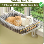 Cloud-Cuddle Cat Window Perch - Image 4