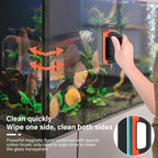 hygger Fish Tank Magnetic Glass Cleaner Two Detachable Algae Scraper - Image 5