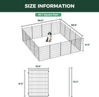 FXW MiniPaws Unleashed Dog Playpen, Expandable & Portable Design - Image 6