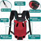 PetAmi Dog Carrier Backpack, Adjustable Dog Pet Cat Front Carrier Backpack | - Image 4