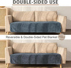 Ameritex Pet Bed Blanket Reversible 100% Waterproof Velvet Super Soft - Image 5