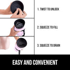 GORILLA GRIP Dog Water Bottle, Portable Water Bowl Dispenser - Image 7
