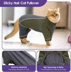 SUNFURA Hair Sticky Cat Clothes, Cat Sweater - Image 3