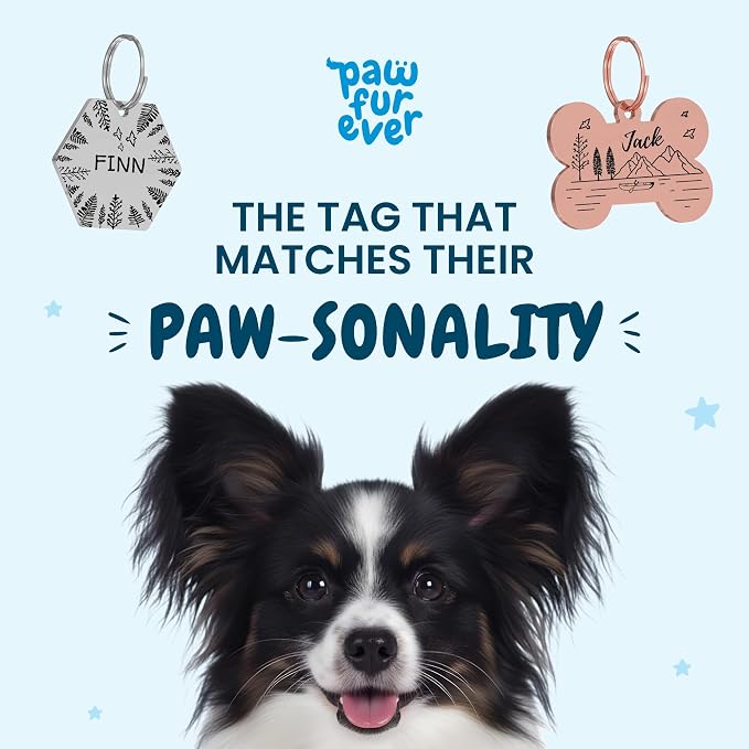 PawFurEver Custom Engraved Pet ID Tag – Personalized Dog Name Tag - Image 7
