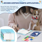 Puppy Whelping Supplies Kit Include 12 Puppy Shot Record Booklets 6 Record - Image 7